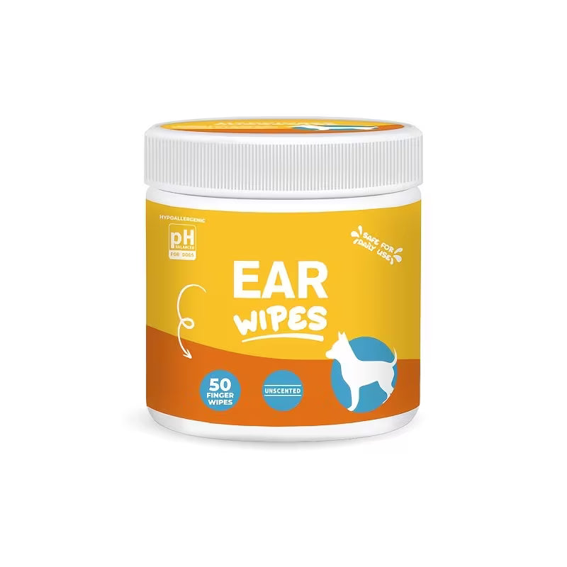 Gentle Ear Finger Wipes (50pk)